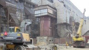 В рамках реконструкции блока №12 Старобешевской ТЭС завершены демонтажные работы.