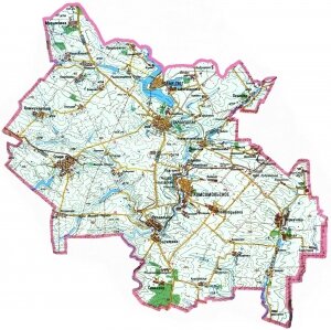 карта старобешевского района